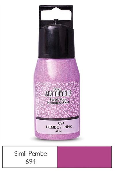 Artdeco Glitter Dimensional Paint 694 Pink