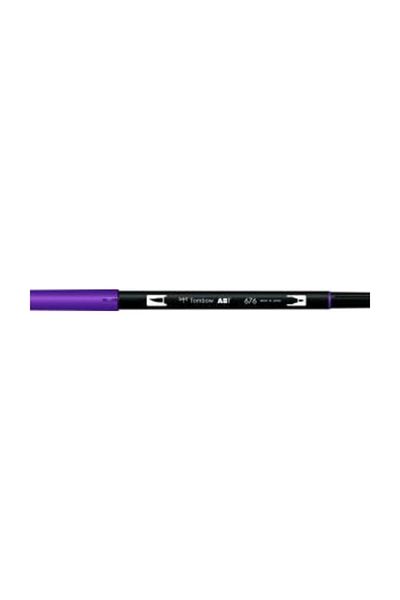 Tombow Ab-t Dual Brush Pen Graphic Pen Royal Purple 676
