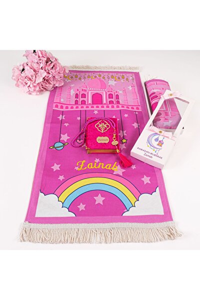 Happy times favors İsme Özel Seccade Yasin, Tesbih, Hediye Seti, Hediyelik İs...