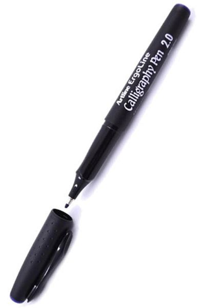 artline Blue 242 Calligraphy Pen