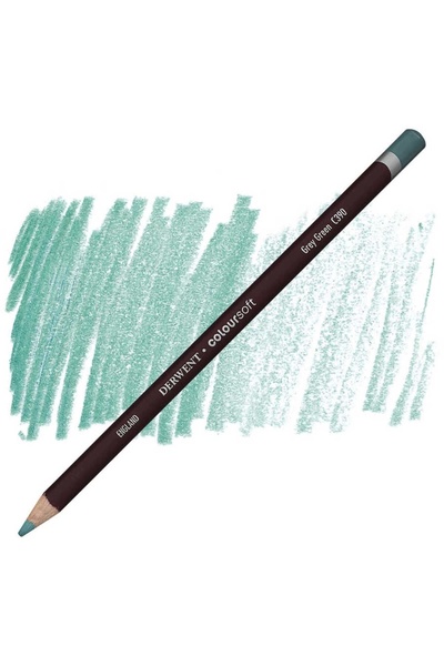 Derwent Colorsoft Soft Dry Paint Pen - C390 Gray Green