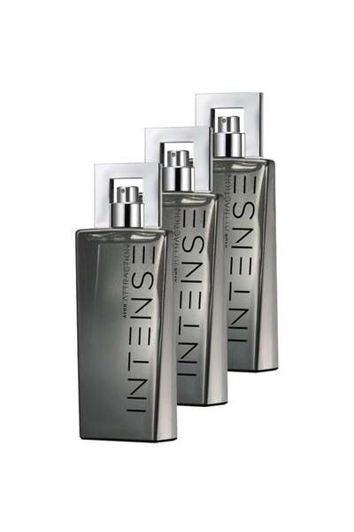 AVON Attraction Intense Erkek Parfüm Edt 75 Ml. Üçlü Set