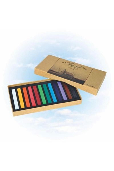 Maries Set of 12 Pastel Paint Powder - F-2012