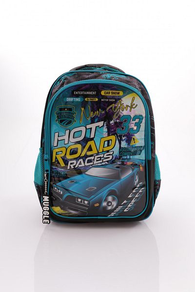 MUGGLE Mu-9144 Hot Road Collection Primary School Bag