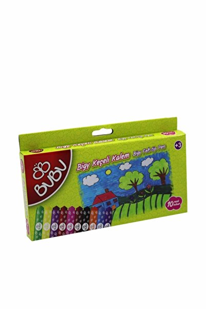 Genel Markalar 10 Renk Bigy Keçeli Kalem