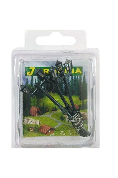 Jordania Maket Je04p-t12 Bahçe/sokak Lambası Çiftli 1/100 6v