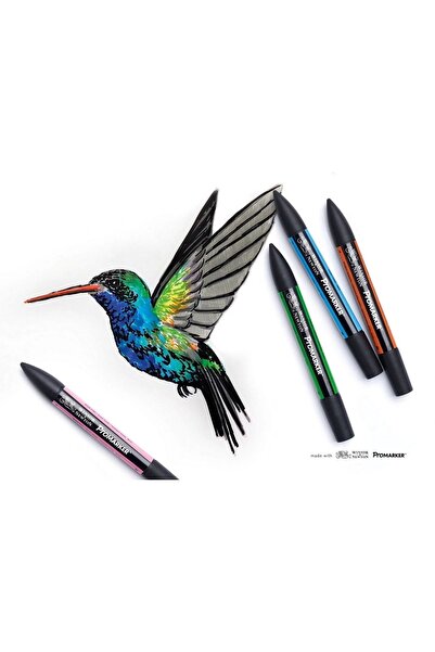 Winsor Newton Promarker Double Ended Alcohol Based Graphic Drawing Pen Dusky Rose (R327)