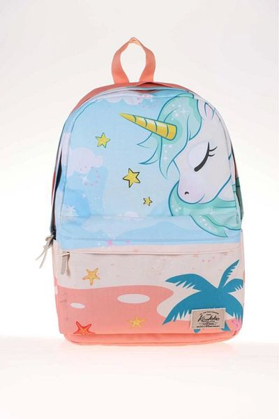 KAUKKO Rucsac stratificat Summer Unicorn K1397