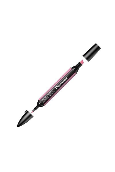 Winsor Newton Promarker Çift Uçlu Alkol Bazlı Grafik Çizim Kalemi Rose Pink 168 (M727)