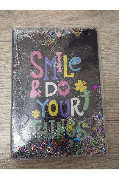 Mikro Glitter & Sequin Water Notebook