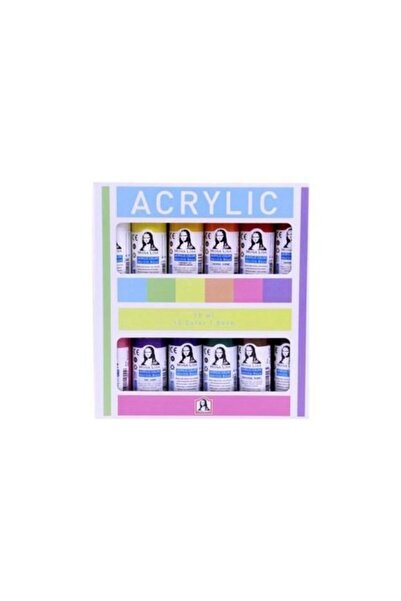 Südor Mona Lisa Chalky Akrilik Boya Seti 12 Renk X 70 ml