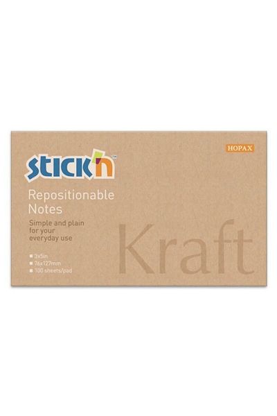 Gıpta Stickn 76*127 Kraft Notes 100 Yp