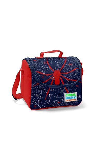 Coral High Kids Red Navy Blue Thermo Lunchbox 22720