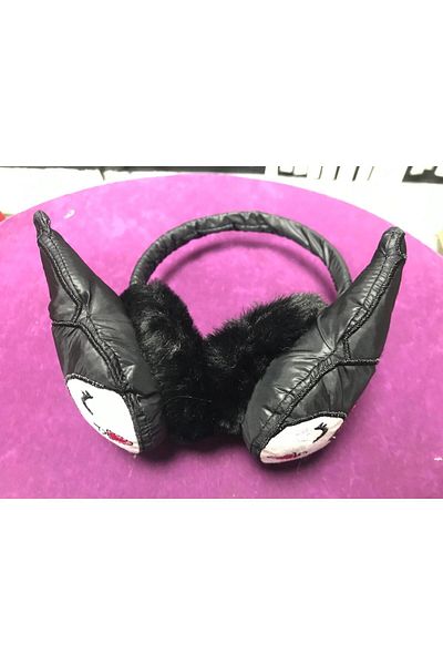 GA Mark Children's Plush Earphones with Kuromi Figure