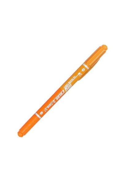 Dong-A My Color 2 - Double Ended Orange Felted Pen 66/28