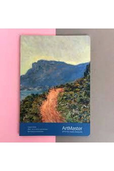 Gıpta Artmaster Cusătură Sârmă Copertă Carton Caiet Liniat 60 Foi 17x24 Cm