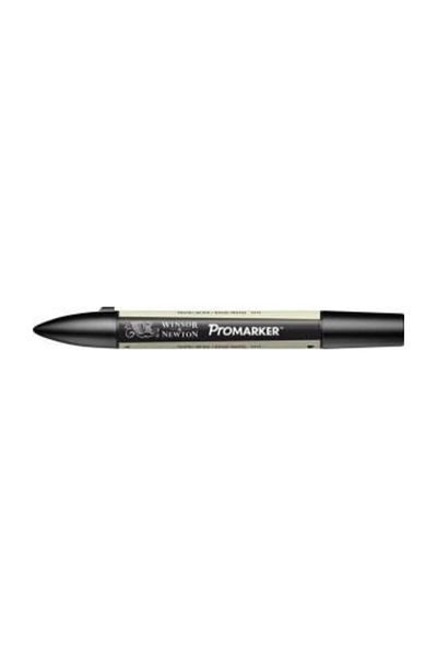 Winsor Newton قلم رسم بيج فاتح من بروماركر - طرف مزدوج، قائم على الكحول، Y717