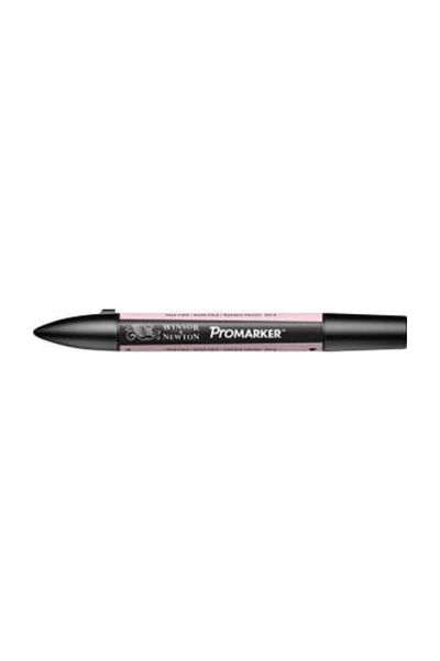 Winsor Newton قلم رسم برسومات كحولية مزدوجة الأطراف من بروماركر باللون الوردي 220 (R519)