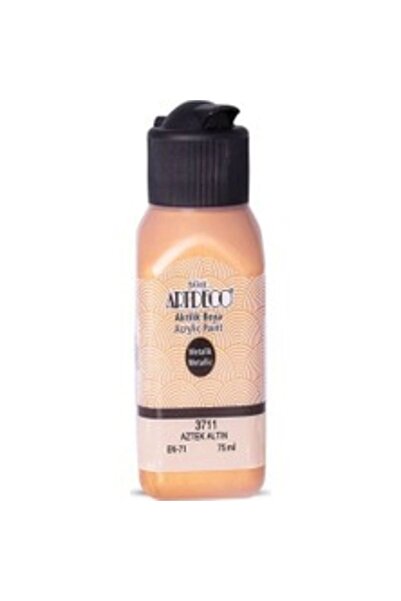 Artdeco Metalik Akrilik Boya 75 Ml Aztek Altın