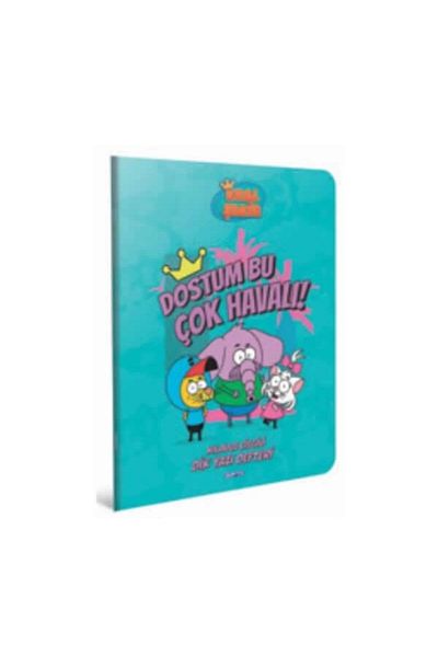 Gıpta Kral Şakir A5 60 Sheets Lined Wire Stitched Notebook with Cardboard Cover