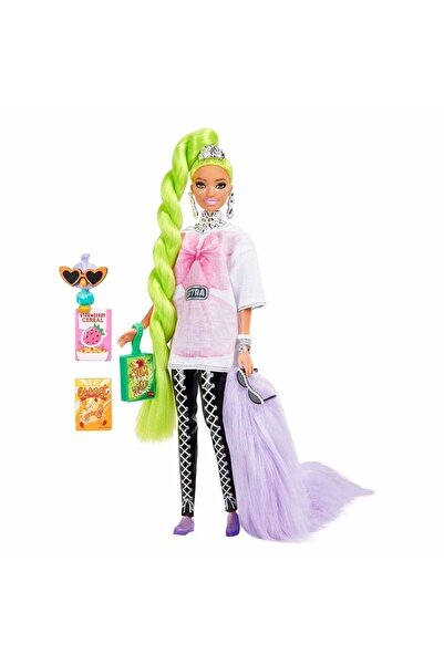 mattel Barbie Extra Bebek Neon Saçlı Hdj44 Lisanslı Ürün