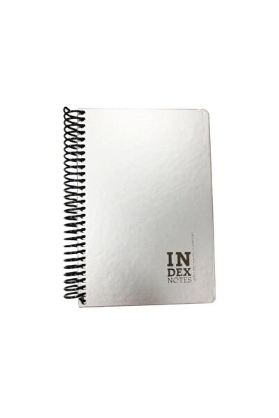 Gıpta 4626 Index Notes Sipiralli Sert Kapak Defter 17x24 140 Yaprak 4 Bölmeli...