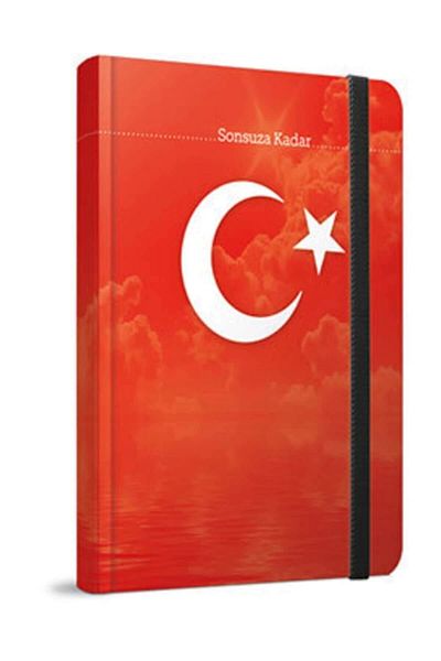 Gıpta Forever Turkish Flag 13x21 cm 120 Yp Lined Notebook