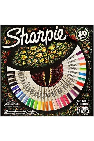 Sharpie Permanent Fine Lizard - Marker 30 Pieces2061335