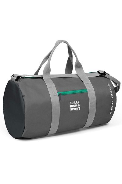 Coral High Sports Dark Gray Sports Bag 27506