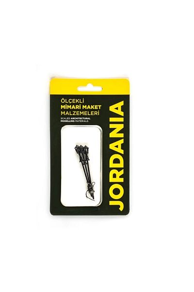 Jordania Model Je04p-t02 Single Garden/Street Lamp 1/100 6v