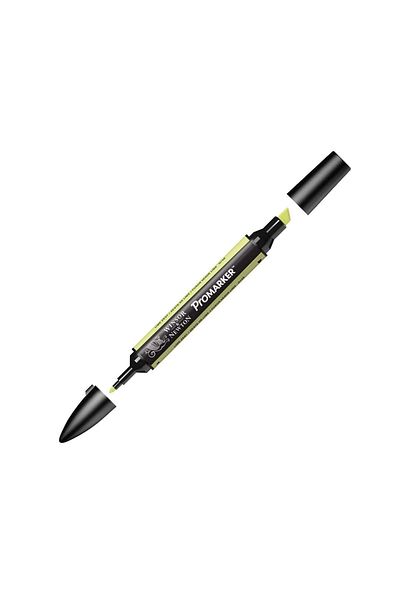 Winsor Newton Promarker Lime Zest Graphic Drawing Pen - Double Tip, Alcohol Based, Lime Color 269 (G159)
