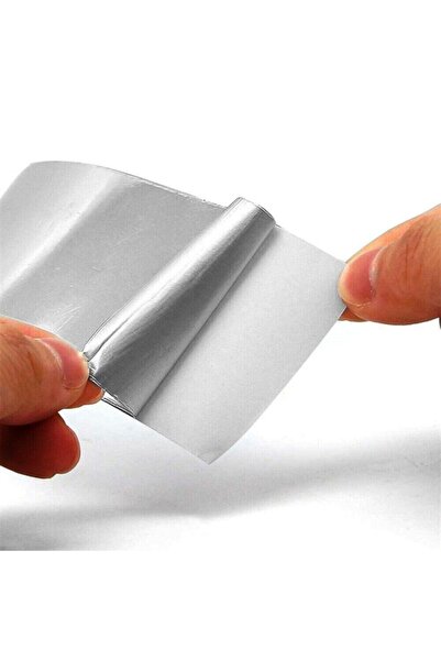 Akbant Yapışkanlı Yanmaz Alüminyum Folyo Bant (ASPİRATÖR BORUSUNA-SOBA BORUSU KULLAN) 48mmx10mt Band