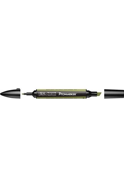 Winsor Newton Marsh Green Promarker Graphic Drawing Pen - Double Tip, Alcohol Based, Large Size (G136)