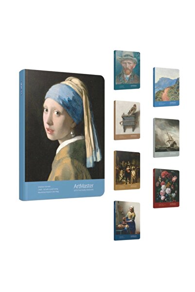 Gıpta Art Master 19x26 120 Yaprak Çizgili Sert Kapak Ciltli Defter (3656)
