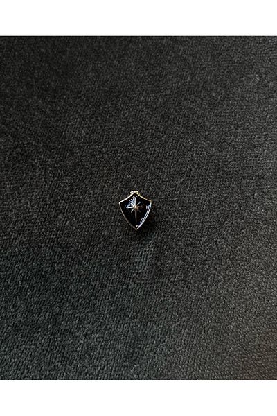 Miltonia Black Star Ajda Charm Anti-Tarnish Charm