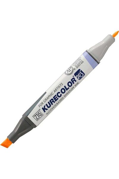 Zig Kurecolor Kc-3000 404 Twin S Marker Pen Bright Yellow