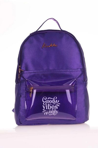 KAUKKO Rucsac Magic Transparent Violet K1574