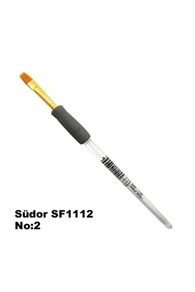 Südor SF1112 Seri Desen Düz Kesik Uçlu Fırça No 2