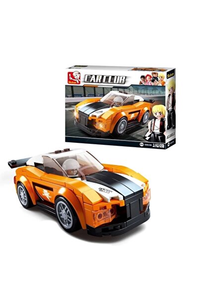 Sluban Car Club Yarış Arabası - Turuncu
