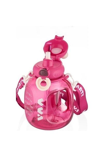 Vagonlife 1200 Ml Dark Pink Tritan Water Bottle