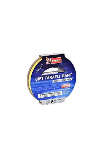 Mikro Çift Taraflı Bant 12mmx25mt Bnt-100