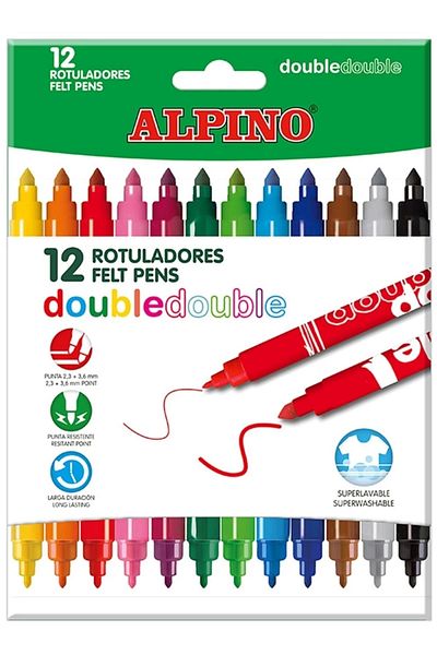 Alpıno Set of 12 Felt Tip Pens