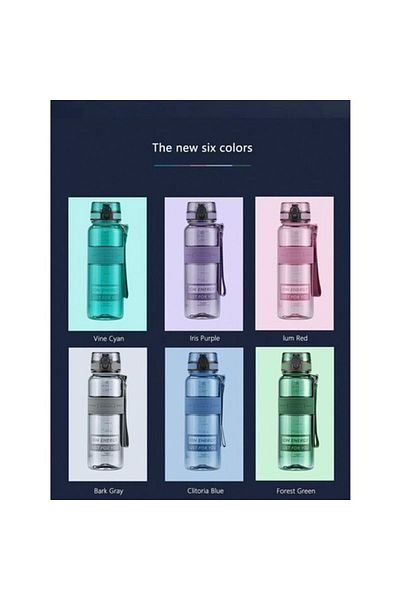 Vagonlife Uzspace 1000 ml Water Bottle Large Size Glass Core