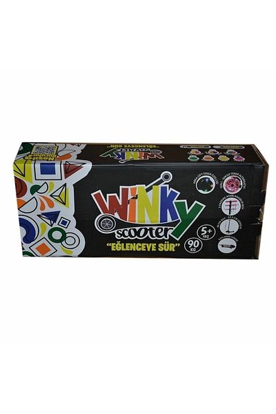 Kolat Toy Story Winky Foldable 3 Wheel Scooter - Red Light, Boxed