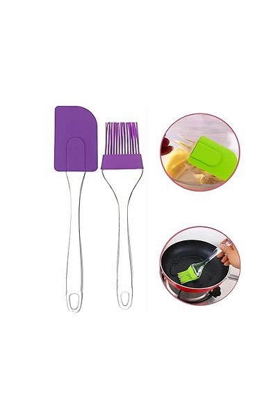 CKM silikon Silicone Spatula and Brush Set