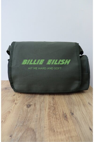 Fuddy Moda Billie Eilish Письменна сумка-поштова, унісекс сумка через плече з...