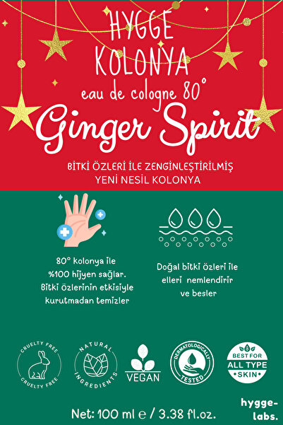 Hyggefoods Hygge Trend Set - 1 Adet Yeni Nesil Ikonik Kolonya Premium Koku - 1 Adet Sıcak Şarap Mulled Wine