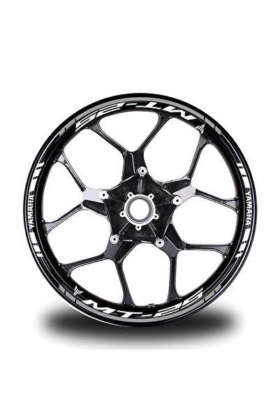 pınaxar Gri Yamaha MT25 Takım Jant Sticker Etiket Su-Nem Dayanıklıı