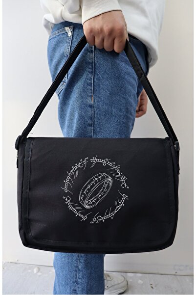 Fuddy Moda Gospodar prstenova Štampano Poštarska torba, unisex filmska serija...