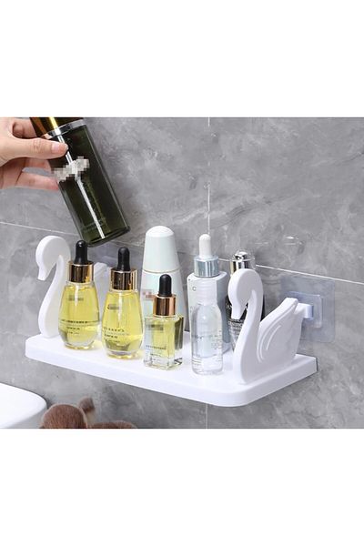 Skygo Swan Design Self-Adhesive Shelf